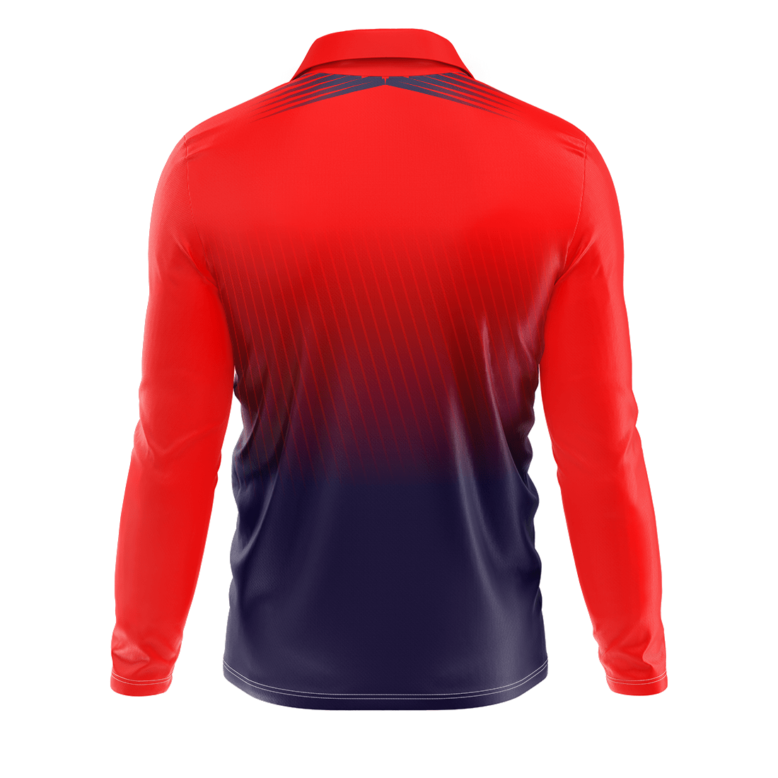 IPL 2026 Polo Collar Sports Jersey Black Red Side Angle View