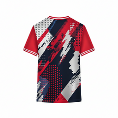 Next print Red Blue Sports T-Shirt  | Custom Sports Jersey Online India | NextPrint