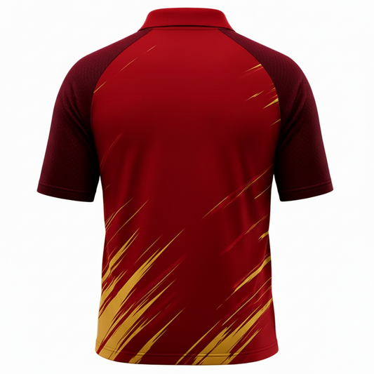 Next print Red Maroon Cricket Jersey Custom Name Number – Team Sports Jersey India