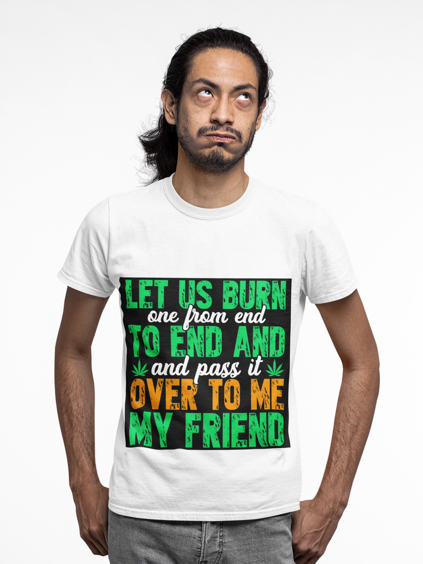 Let Us Burn End To End Printed T-Shirt