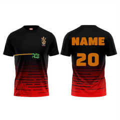 Royal Challengers Bangalore IPL 2026 fan jersey with custom player name printing