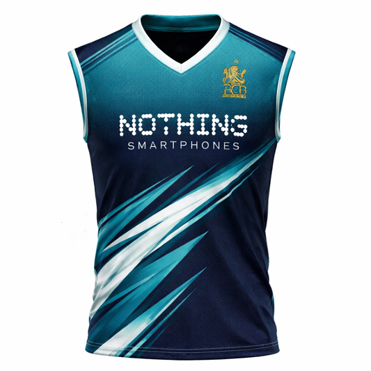 NextPrint RCB Jersey 2026 Custom Name & Number – Royal Challengers Bangalore IPL Cricket Jersey India | Half Sleeve Fan Jersey