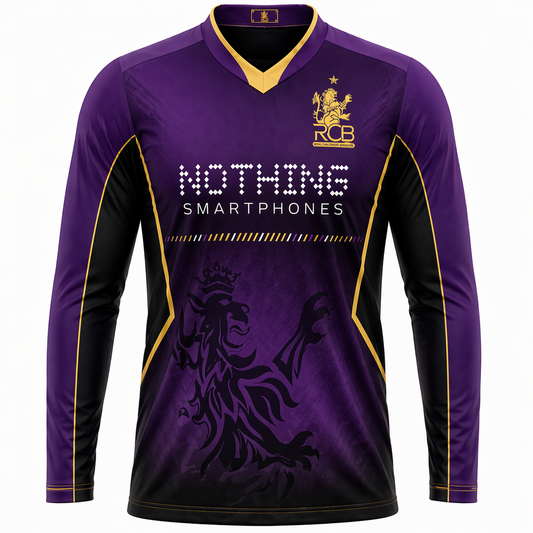 Next Print RCB Jersey Custom Name & Number – Royal Challengers Bangalore Red Black Fan Jersey India