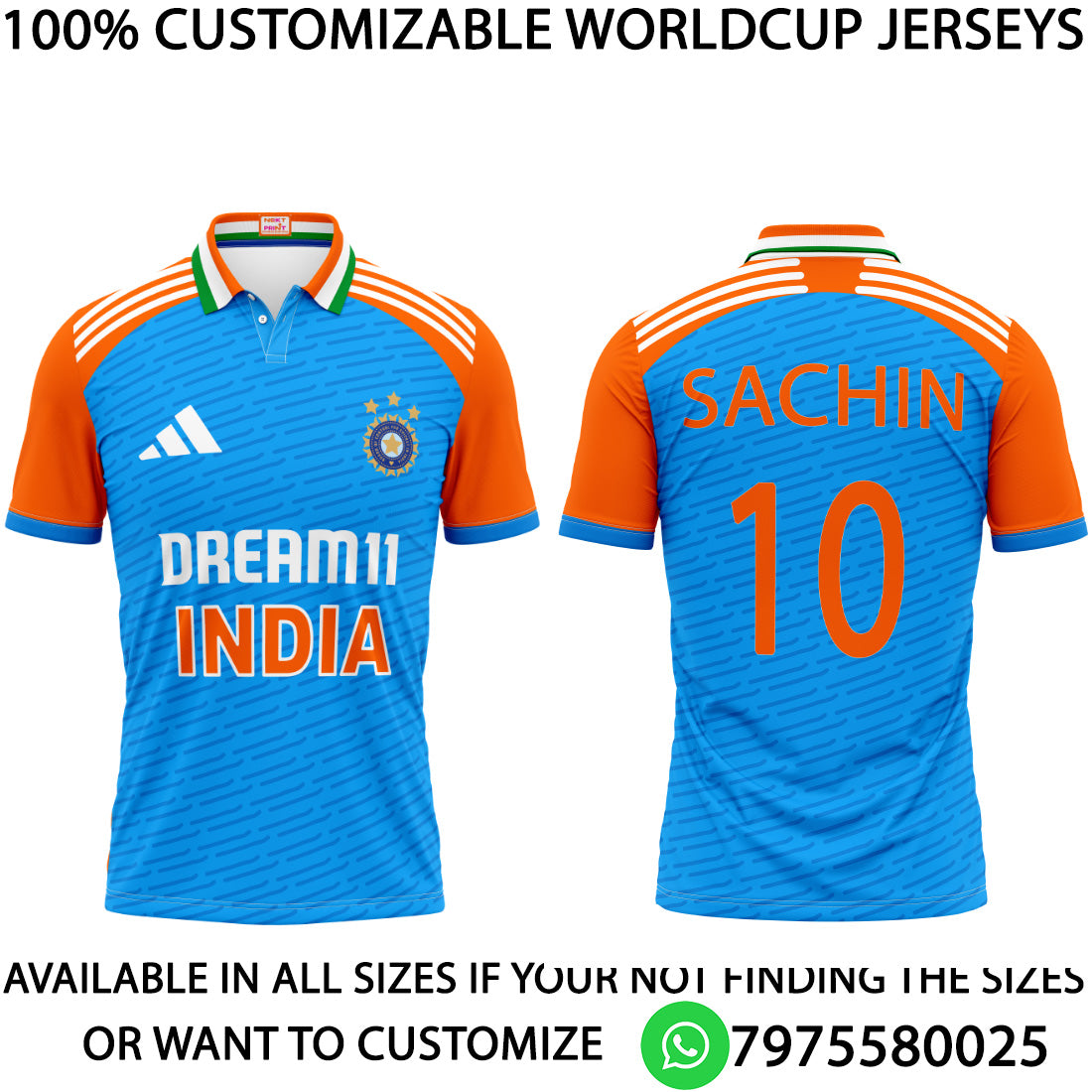 Next Print Sachin Printed Jersey