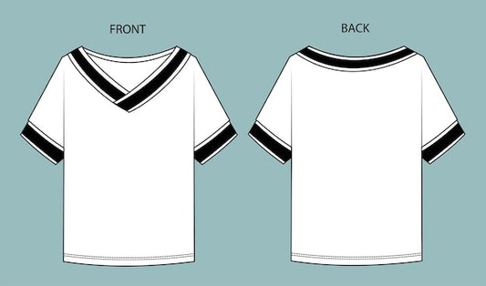 Next Print set women top front and back view