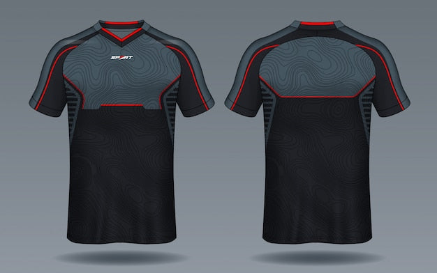 Next Print Soccer jersey template