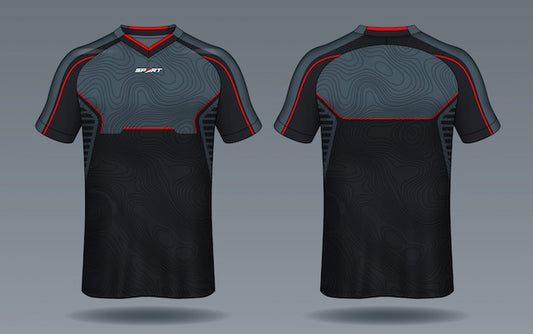 Next Print Soccer jersey template