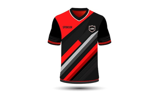Soccer uniform concept sport jersey design