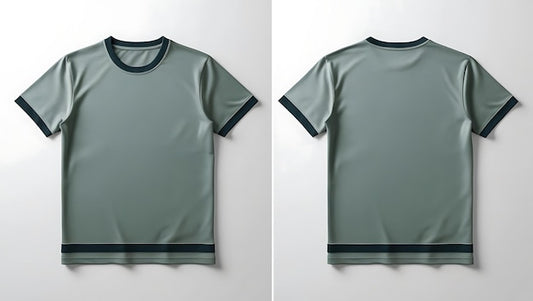 Next Print Sophisticated and Trendy TShirt Mockup for Creating EyeCatching Apparel Designs and Branding