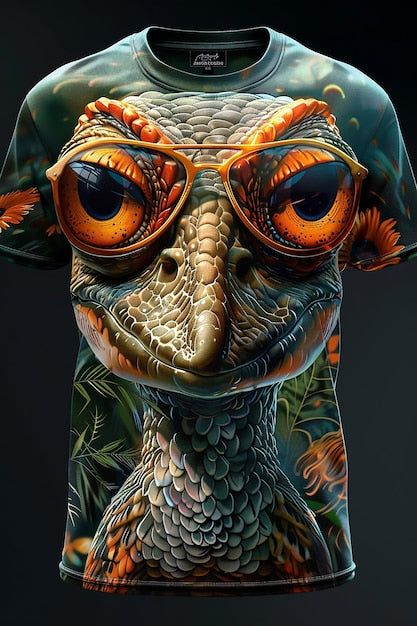 Next Print A striking tshirt design featuring a detailed skull with intricate patterns and bold colors