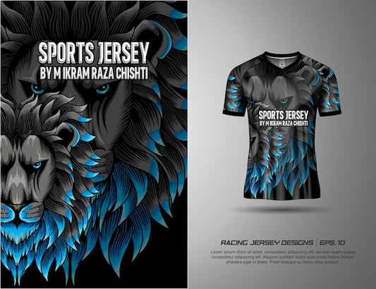 Next Print sports soccer jersey.