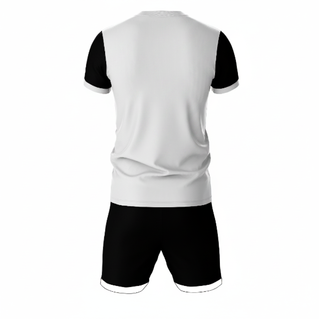 Premium teal pixel wave sports jersey side angle sportswear view