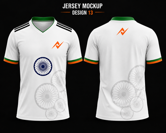 Tricolor heritage ancient India civilisation jersey