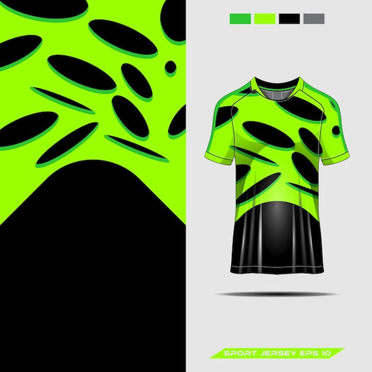 Next Print  halftone pattern Premium jersey.