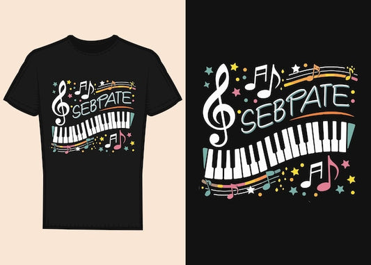 Tshirt or poster Vintage design with illustraion prints template on black and white Background