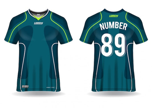 Tshirt sport Soccer jersey template