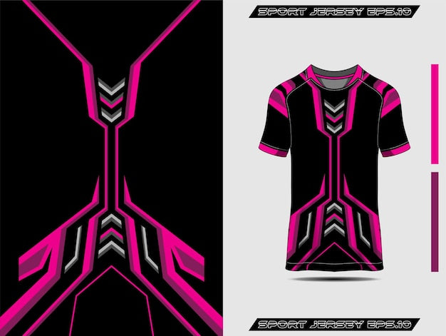 Tshirt sports design for racing jersey cycling football