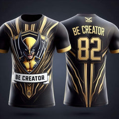 two jerseys of the same name superhero are shown