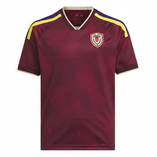 Ukraine inspired yellow blue football fan jersey front view