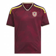 Ukraine inspired yellow blue football fan jersey front view