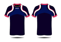 Next Print vector sports t-shirt design textile template