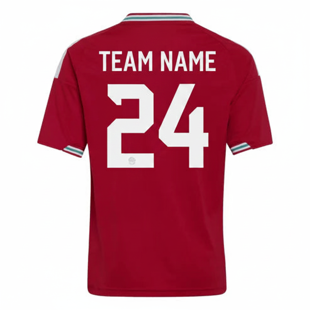 Custom Venezuela style football jersey with personalized name and number