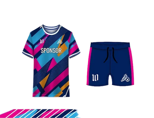 NextPrint Custom Sports Jersey & Shorts Set – Personalized Name & Number Football/Basketball Kit