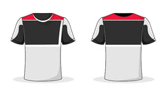 Next Print White shirt for template front and back