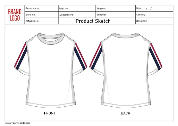 Next Print Womens Short Sleeve T-Shirt with Stripe Detail