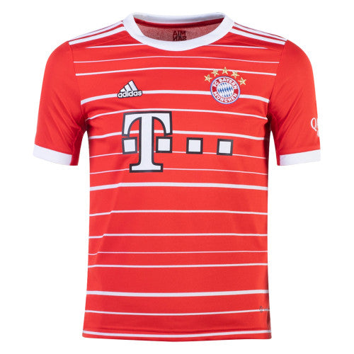 NextPrint Personalized Red Thin Striped Soccer Jersey with Custom Name & Number – India