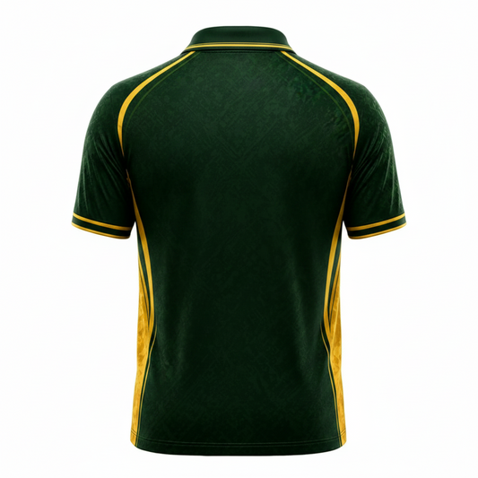 Next print Personalized Cricket Jersey Green Yellow – Custom Team Wear Online India