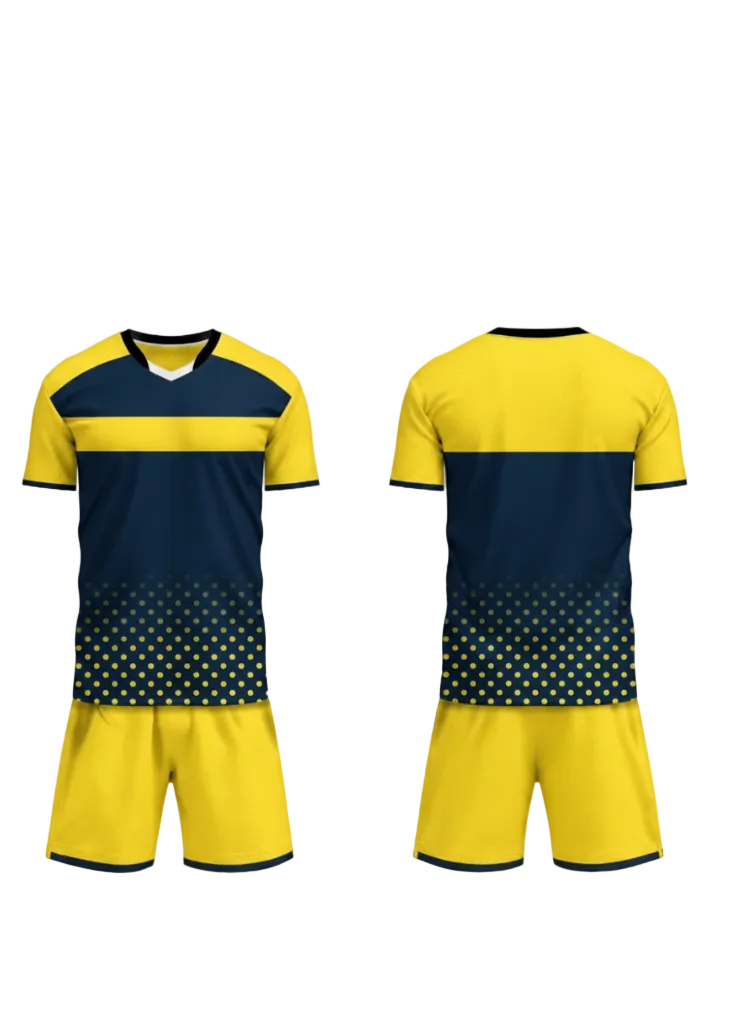 Next print Buy Yellow Navy Sports Kit (Jersey + Shorts) – Custom Print Team Wear India