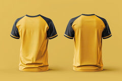 Next Print yellow sport jersey design