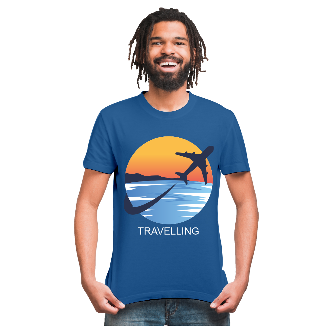 TRAVELLING PRINTED T-SHIRTS