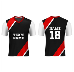 NEXT PRINT All Over Printed Customized Sublimation T-Shirt Unisex Sports Jersey Player Name & Number, Team Name.1018320304