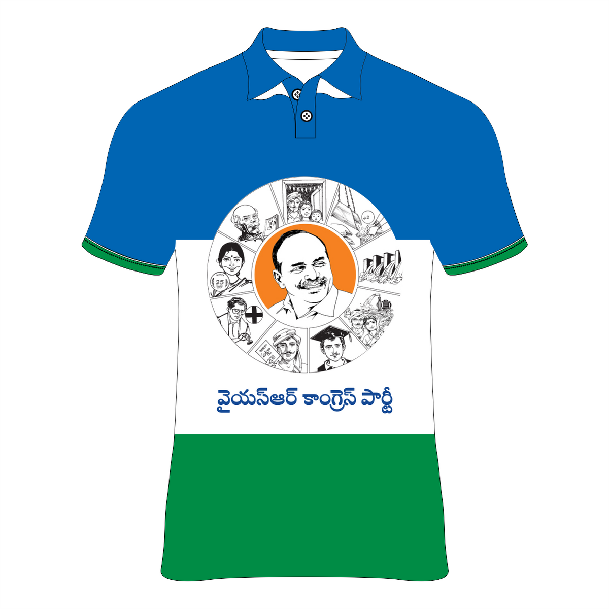 Jagan  ALL OVER PRINTED T-SHIRT.