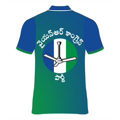 YSRCP ALL OVER PRINTED T-SHIRT.