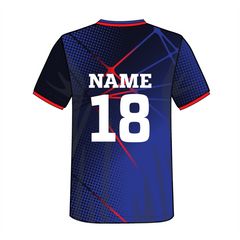 NEXT PRINT All Over Printed Customized Sublimation T-Shirt Unisex Sports Jersey Player Name & Number, Team Name.1106335460