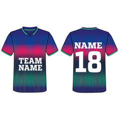NEXT PRINT All Over Printed Customized Sublimation T-Shirt Unisex Sports Jersey Player Name & Number, Team Name.1106335472