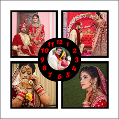 SQUARE SHAPED WALL CLOCK WITH YOUR IMAGES