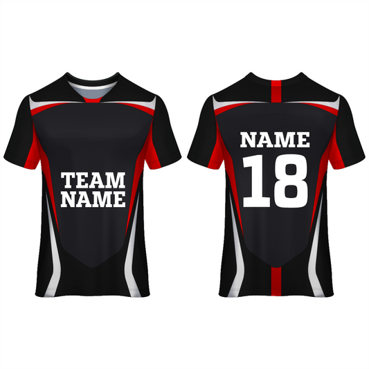 NEXT PRINT All Over Printed Customized Sublimation T-Shirt Unisex Sports Jersey Player Name & Number, Team Name.1154488411