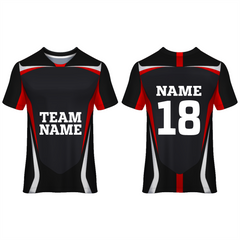 NEXT PRINT All Over Printed Customized Sublimation T-Shirt Unisex Sports Jersey Player Name & Number, Team Name.1154488411
