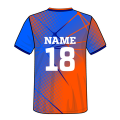 NEXT PRINT All Over Printed Customized Sublimation T-Shirt Unisex Sports Jersey Player Name & Number, Team Name.1243096612