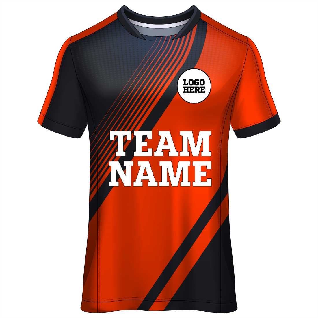 All Over Printed Customized Sublimation T-Shirt Unisex Sports Jersey Player Name & Number, Team Name And Logo.1520458220