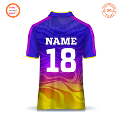 NEXT PRINT Customised Sublimation all Over  Printed T-Shirt Unisex Cricket Sports Jersey Player Name,  Player Number,Team Name and Logo. 1679271883