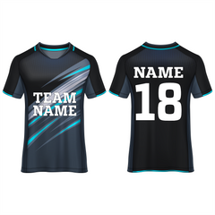 NEXT PRINT Customised Sublimation All Over Printed T-Shirt Unisex Football Sports Jersey Player Name, Player Number,Team Name . 1717408711