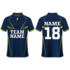 NEXT PRINT Customised Sublimation All Over Printed T-Shirt Unisex Cricket Sports Jersey Player Name, Player Number,Team Name And Logo. 1733967422