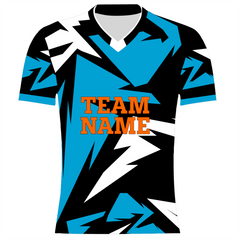 NEXT PRINT Customised Sublimation All Over Printed T-Shirt Unisex Football Sports Jersey Player Name, Player Number,Team Name And Logo. 1760978912