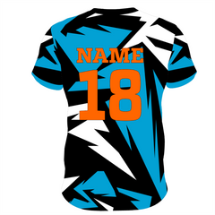 NEXT PRINT Customised Sublimation All Over Printed T-Shirt Unisex Football Sports Jersey Player Name, Player Number,Team Name And Logo. 1760978912