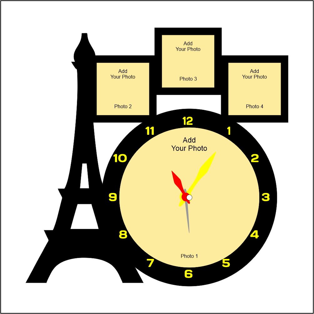 Pyaris Image Wall Clock